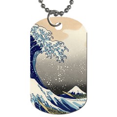 Image Woodblock Printing Woodcut Dog Tag (one Side) by Sudhe