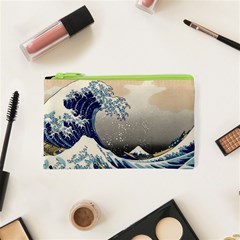 Image Woodblock Printing Woodcut Cosmetic Bag (xs) by Sudhe