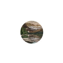 Glacier National Park Scenic View 1  Mini Buttons by Sudhe