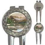 Glacier National Park Scenic View 3-in-1 Golf Divots Front