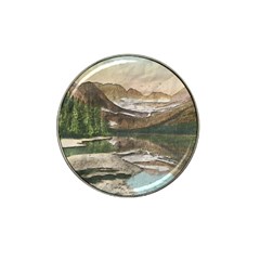 Glacier National Park Scenic View Hat Clip Ball Marker by Sudhe