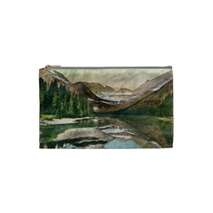 Glacier National Park Scenic View Cosmetic Bag (small) by Sudhe