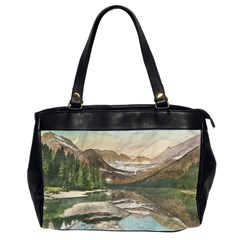 Glacier National Park Scenic View Oversize Office Handbag (2 Sides) by Sudhe