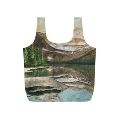 Glacier National Park Scenic View Full Print Recycle Bag (s) by Sudhe