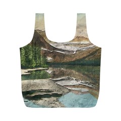 Glacier National Park Scenic View Full Print Recycle Bag (m) by Sudhe