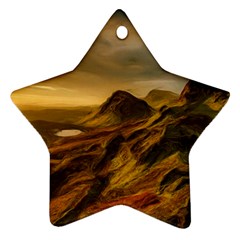 Painting Oil Painting Photo Painting Star Ornament (two Sides) by Sudhe