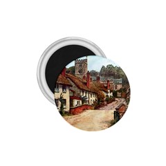 East Budleigh Devon Uk Vintage Old 1.75  Magnets