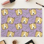 Corgi Pattern Cosmetic Bag (XXL) Front