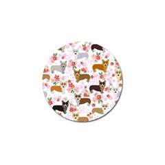 Corgis Corgi Pattern Golf Ball Marker (10 Pack) by Sudhe