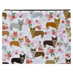 Corgis Corgi Pattern Cosmetic Bag (xxxl) by Sudhe