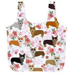 Corgis Corgi Pattern Full Print Recycle Bag (xl) by Sudhe