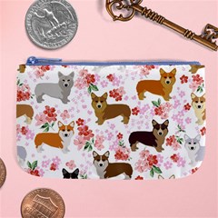 Corgis Corgi Pattern Large Coin Purse by Sudhe