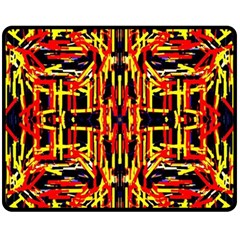 Rby-48 Fleece Blanket (medium)  by ArtworkByPatrick