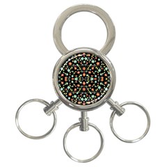 Flowers-2 3-ring Key Chain by ArtworkByPatrick