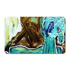 Wood Horsey-1-1 Magnet (rectangular) by bestdesignintheworld