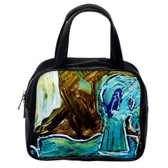 Wood Horsey-1-1 Classic Handbag (one Side) by bestdesignintheworld