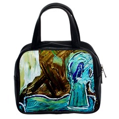 Wood Horsey-1-1 Classic Handbag (two Sides) by bestdesignintheworld