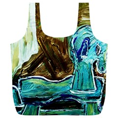 Wood Horsey-1-1 Full Print Recycle Bag (xl) by bestdesignintheworld