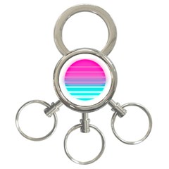 Portable Network Graphics 3-ring Key Chain by Sudhe