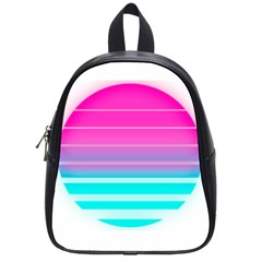 Portable Network Graphics School Bag (small) by Sudhe