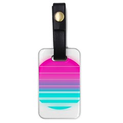 Portable Network Graphics Luggage Tag (one Side) by Sudhe