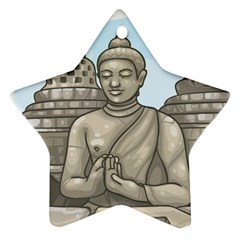 Borobudur Temple Ornament (star) by Sudhe