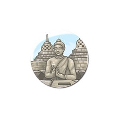 Borobudur Temple Golf Ball Marker by Sudhe