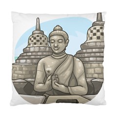 Borobudur Temple Standard Cushion Case (one Side) by Sudhe