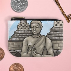 Borobudur Temple Mini Coin Purse by Sudhe