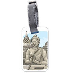 Borobudur Temple Luggage Tag (one Side) by Sudhe