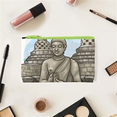 Borobudur Temple Cosmetic Bag (xs) by Sudhe