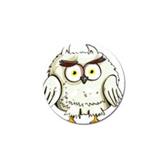 Owl Bird Eyes Cartoon Good Golf Ball Marker by Sudhe