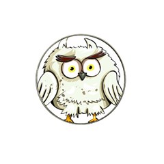 Owl Bird Eyes Cartoon Good Hat Clip Ball Marker by Sudhe