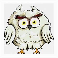 Owl Bird Eyes Cartoon Good Medium Glasses Cloth by Sudhe