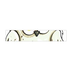 Owl Bird Eyes Cartoon Good Flano Scarf (mini) by Sudhe