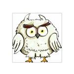 Owl Bird Eyes Cartoon Good Satin Bandana Scarf Front