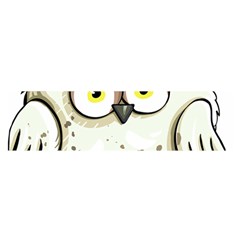 Owl Bird Eyes Cartoon Good Satin Scarf (oblong) by Sudhe