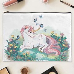 Illustration Vector Unique Unicorn Cosmetic Bag (xxxl) by Sudhe