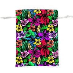 Flowers 3  Lightweight Drawstring Pouch (xl)