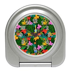 Flowers 4 Travel Alarm Clock