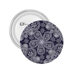 Flowers mandala 2.25  Buttons