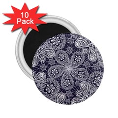 Flowers mandala 2.25  Magnets (10 pack) 