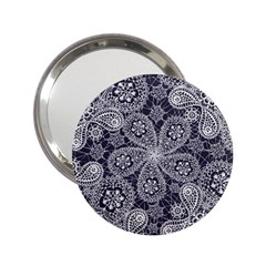 Flowers mandala 2.25  Handbag Mirrors