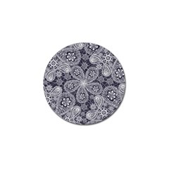 Flowers mandala Golf Ball Marker