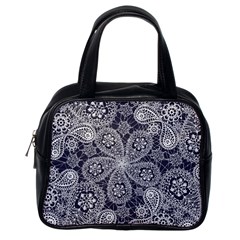 Flowers mandala Classic Handbag (One Side)