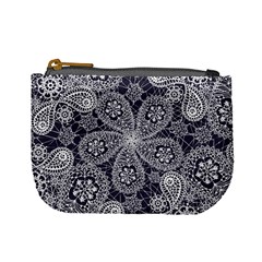 Flowers mandala Mini Coin Purse