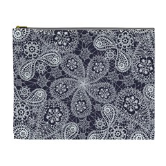 Flowers mandala Cosmetic Bag (XL)