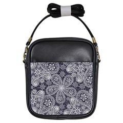 Flowers mandala Girls Sling Bag