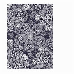 Flowers mandala Large Garden Flag (Two Sides)