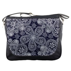 Flowers mandala Messenger Bag